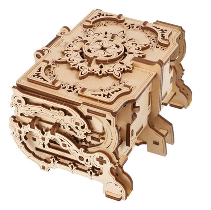 Ugears 3D-Holzpuzzle Antik-Schatulle Image 13