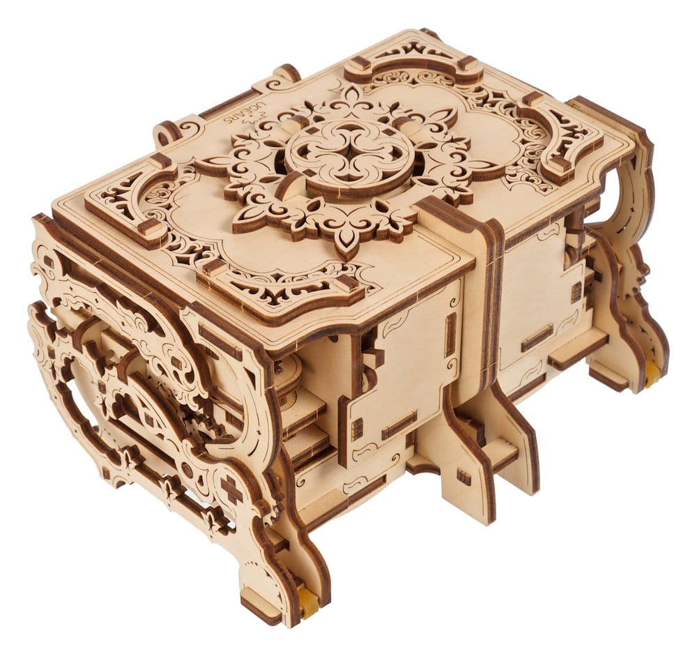 Ugears 3D-Holzpuzzle Antik-Schatulle Image 14