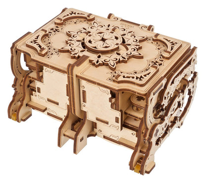 Ugears 3D-Holzpuzzle Antik-Schatulle Image 17