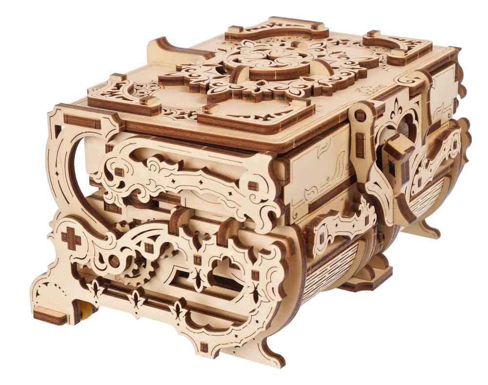 Ugears 3D-Holzpuzzle Antik-Schatulle Image 22