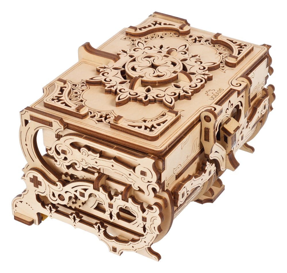 Ugears 3D-Holzpuzzle Antik-Schatulle Image 23