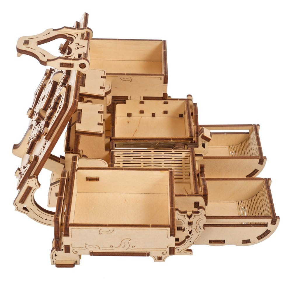 Ugears 3D-Holzpuzzle Antik-Schatulle Image 24