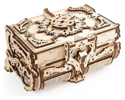 Ugears 3D-Holzpuzzle Antik-Schatulle Image 25