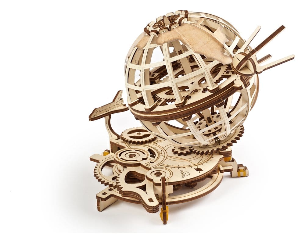 Ugears 3D-Holzpuzzle Globus Image 1