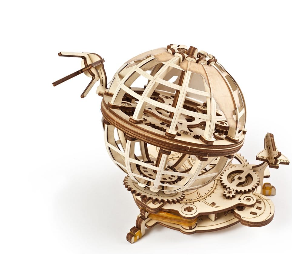 Ugears 3D-Holzpuzzle Globus Image 9