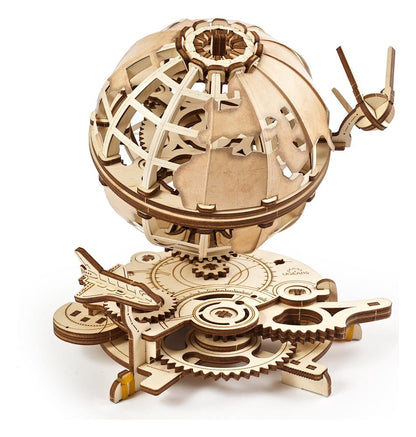 Ugears 3D-Holzpuzzle Globus Image 16