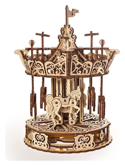 Ugears 3D-Holzpuzzle Karussell Image 10
