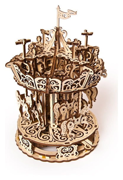 Ugears 3D-Holzpuzzle Karussell Image 26