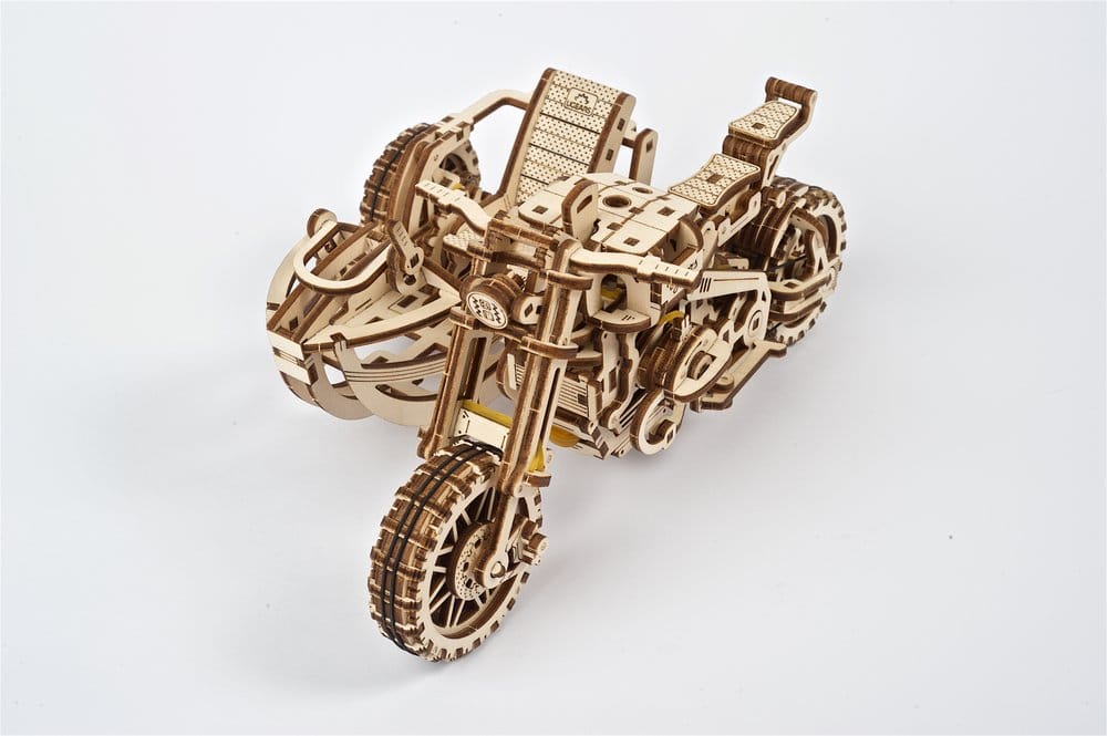 Ugears 3D-Holzpuzzle Scrambler UGR-10 mit Beiwagen Image 5