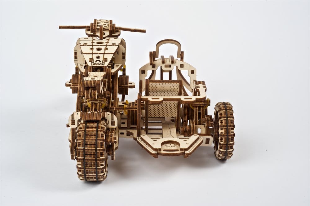 Ugears 3D-Holzpuzzle Scrambler UGR-10 mit Beiwagen Image 7