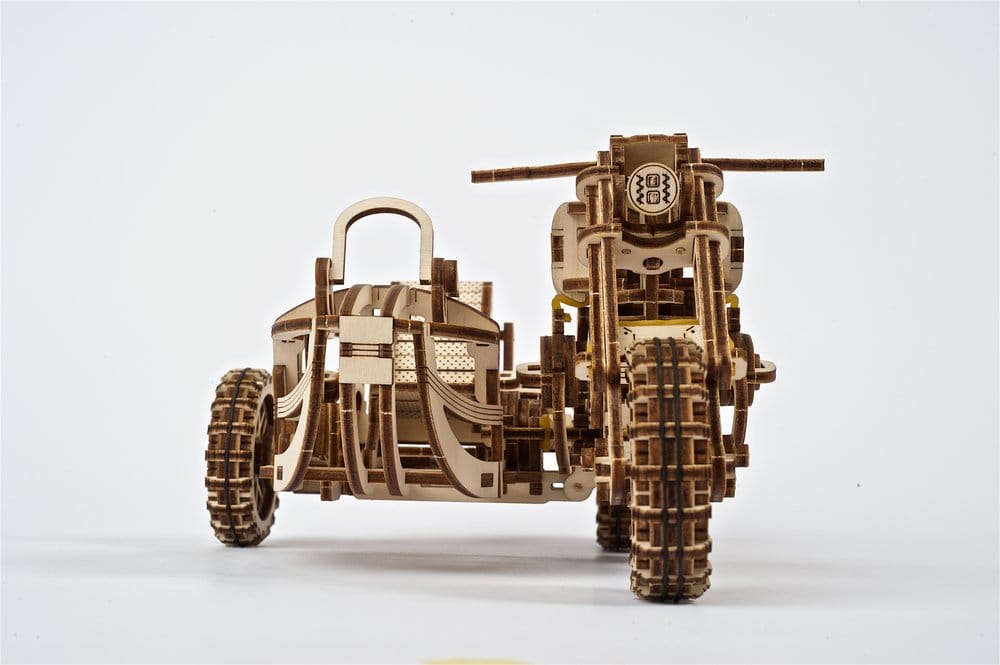 Ugears 3D-Holzpuzzle Scrambler UGR-10 mit Beiwagen Image 8