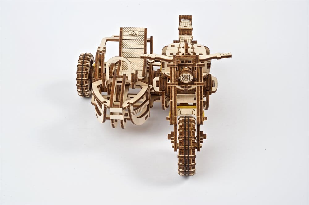 Ugears 3D-Holzpuzzle Scrambler UGR-10 mit Beiwagen Image 9