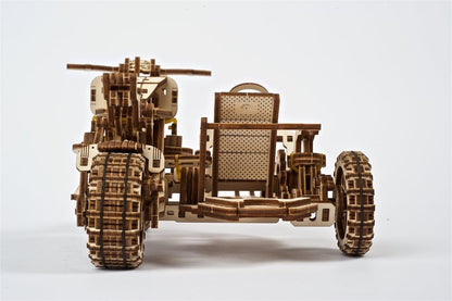 Ugears 3D-Holzpuzzle Scrambler UGR-10 mit Beiwagen Image 10
