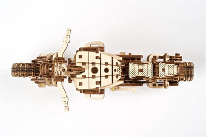 Ugears 3D-Holzpuzzle Scrambler UGR-10 mit Beiwagen Image 19