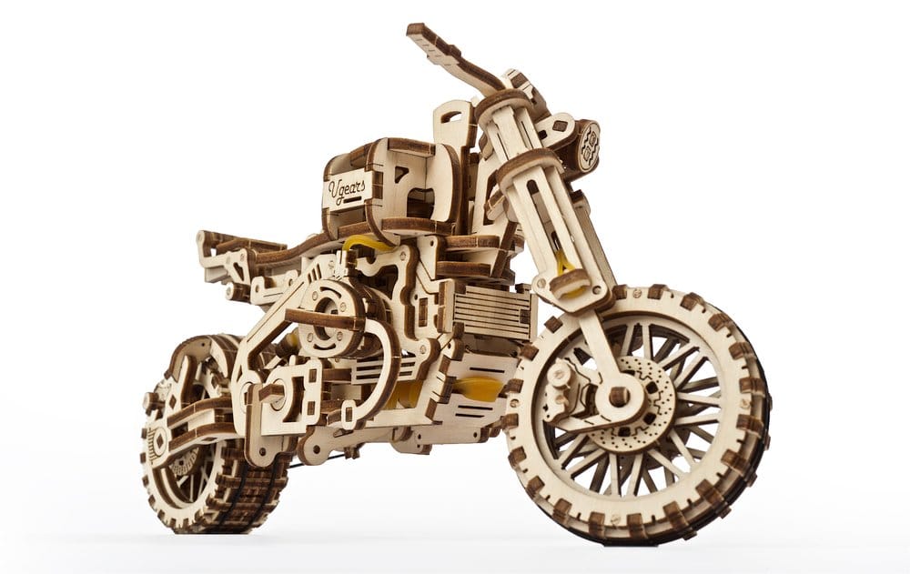 Ugears 3D-Holzpuzzle Scrambler UGR-10 mit Beiwagen Image 20