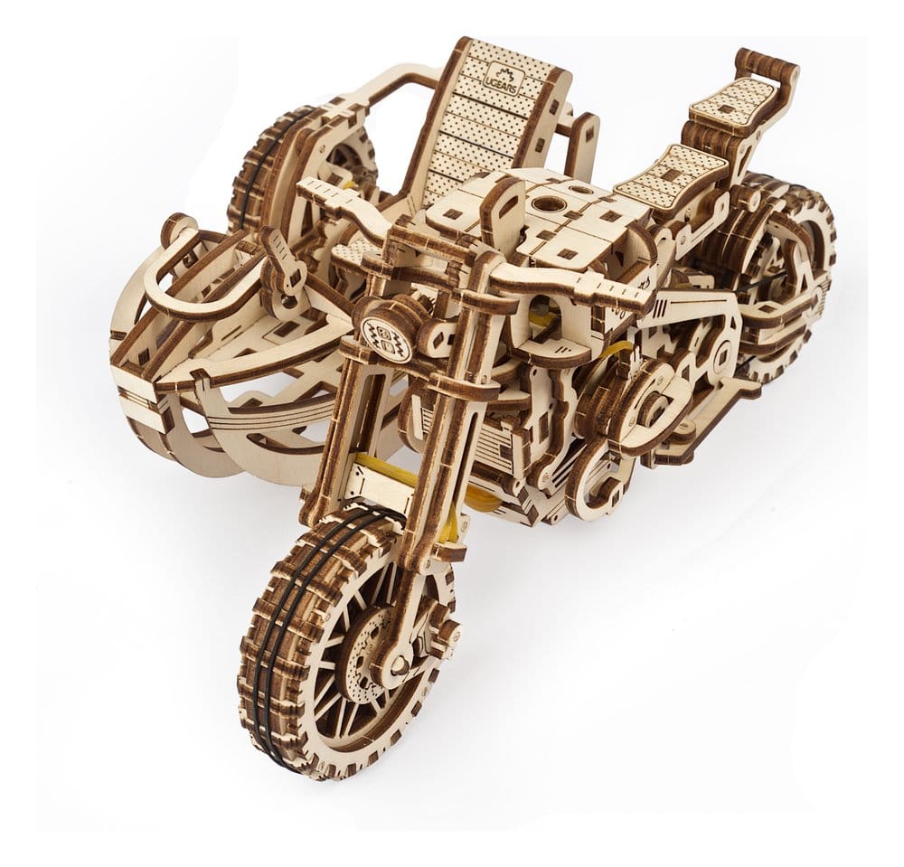 Ugears 3D-Holzpuzzle Scrambler UGR-10 mit Beiwagen Image 21