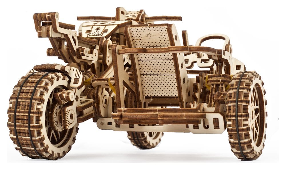 Ugears 3D-Holzpuzzle Scrambler UGR-10 mit Beiwagen Image 22