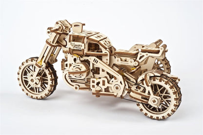 Ugears 3D-Holzpuzzle Scrambler UGR-10 mit Beiwagen Image 25