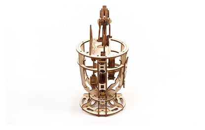 Ugears 3D-Holzpuzzle Automaton Radfahrer Image 7