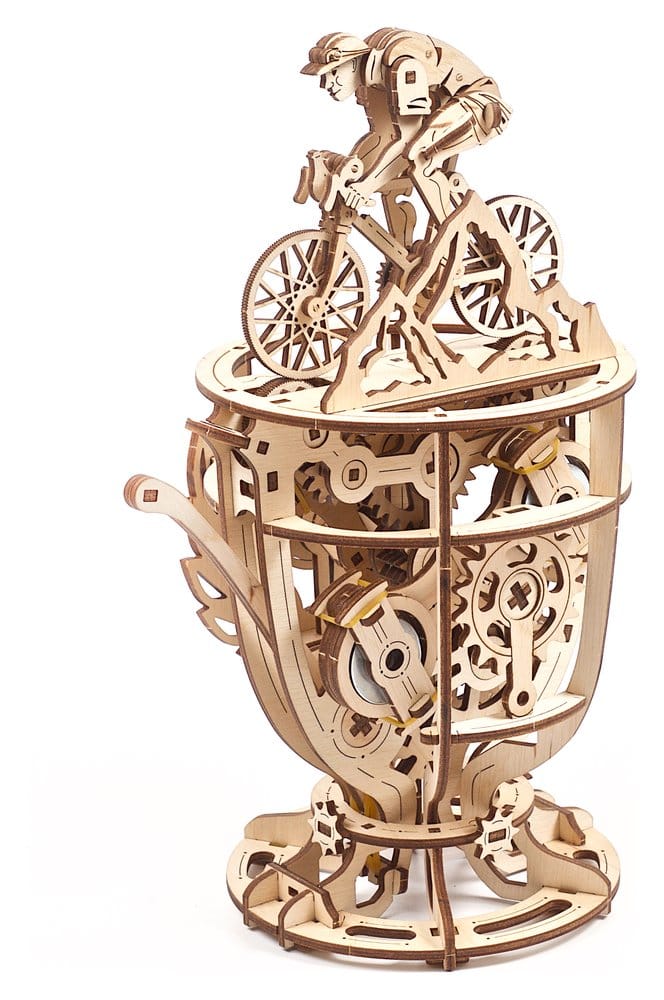 Ugears 3D-Holzpuzzle Automaton Radfahrer Image 14