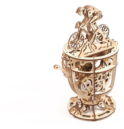 Ugears 3D-Holzpuzzle Automaton Radfahrer Image 15