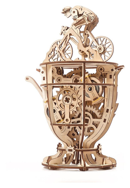 Ugears 3D-Holzpuzzle Automaton Radfahrer Image 17