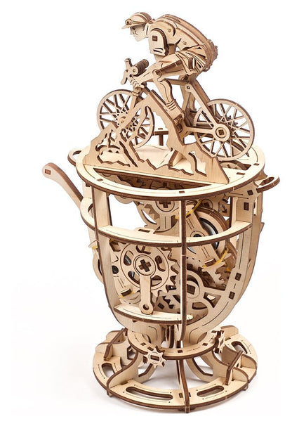 Ugears 3D-Holzpuzzle Automaton Radfahrer Image 18