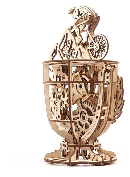 Ugears 3D-Holzpuzzle Automaton Radfahrer Image 19