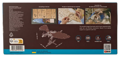 Ugears 3D-Holzpuzzle Sturmdrache Image 3