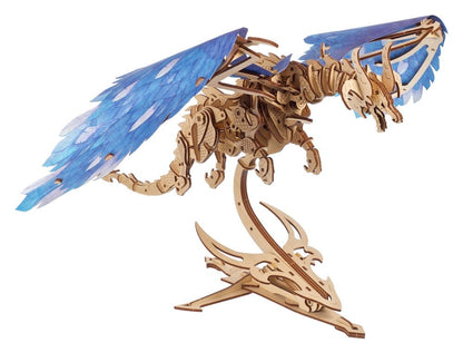 Ugears 3D-Holzpuzzle Sturmdrache Image 5
