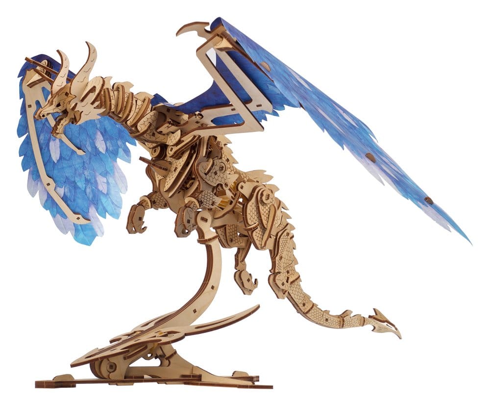 Ugears 3D-Holzpuzzle Sturmdrache Image 13