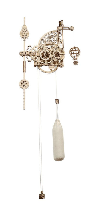 Ugears 3D-Holzpuzzle Aero-Uhr Image 1