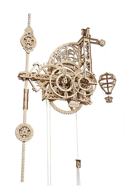 Ugears 3D-Holzpuzzle Aero-Uhr Image 20