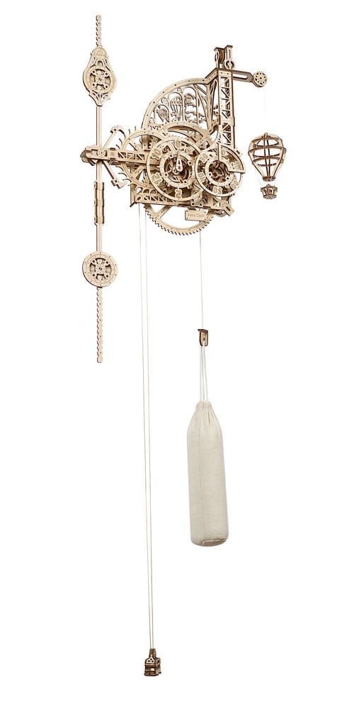 Ugears 3D-Holzpuzzle Aero-Uhr Image 21