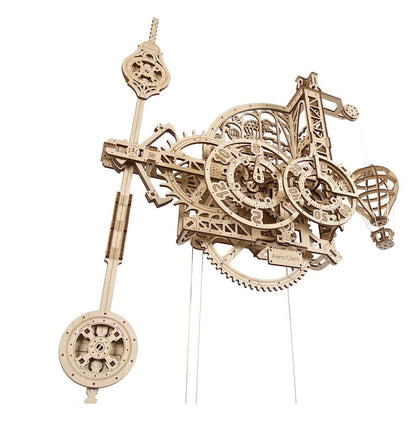 Ugears 3D-Holzpuzzle Aero-Uhr Image 23