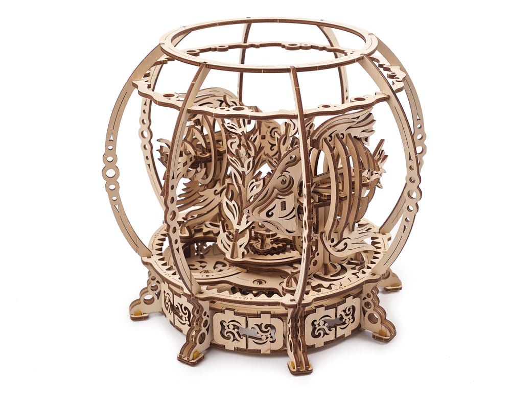 Ugears 3D-Holzpuzzle Mechanisches Aquarium Image 1