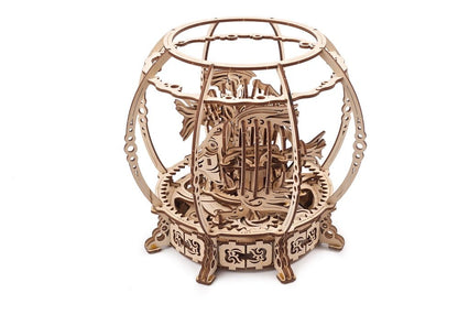 Ugears 3D-Holzpuzzle Mechanisches Aquarium Image 4