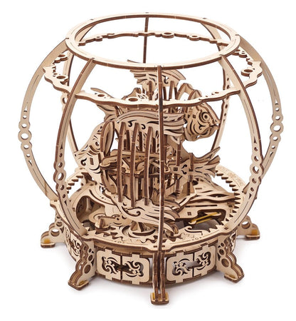 Ugears 3D-Holzpuzzle Mechanisches Aquarium Image 5