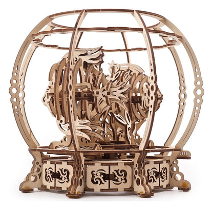 Ugears 3D-Holzpuzzle Mechanisches Aquarium Image 6