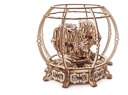Ugears 3D-Holzpuzzle Mechanisches Aquarium Image 7