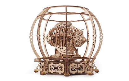 Ugears 3D-Holzpuzzle Mechanisches Aquarium Image 13