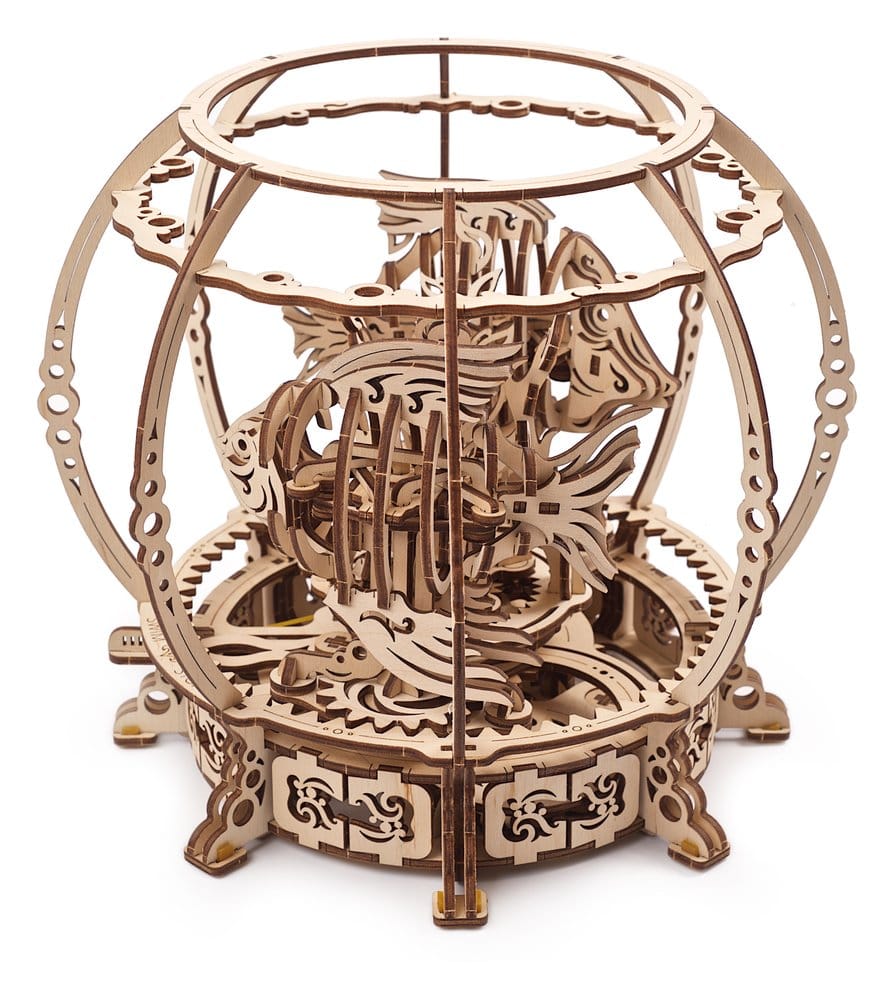 Ugears 3D-Holzpuzzle Mechanisches Aquarium Image 15