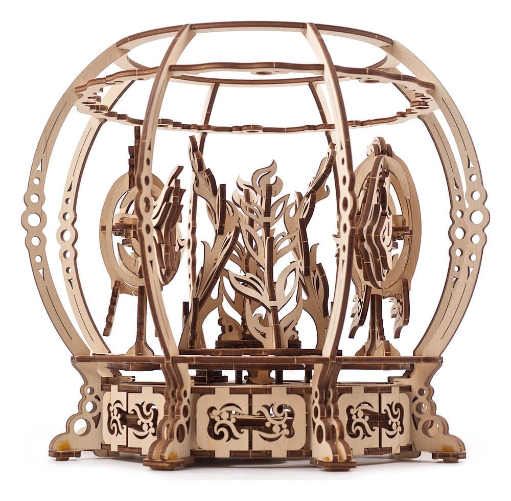 Ugears 3D-Holzpuzzle Mechanisches Aquarium Image 17
