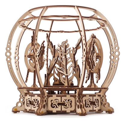 Ugears 3D-Holzpuzzle Mechanisches Aquarium Image 17