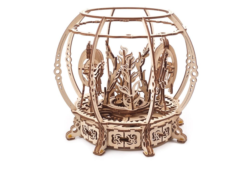 Ugears 3D-Holzpuzzle Mechanisches Aquarium Image 18