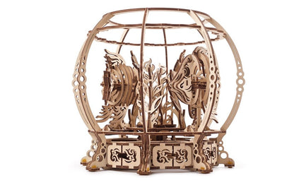 Ugears 3D-Holzpuzzle Mechanisches Aquarium Image 20