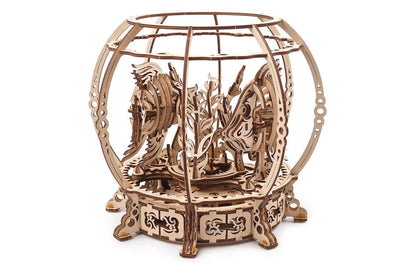 Ugears 3D-Holzpuzzle Mechanisches Aquarium Image 21