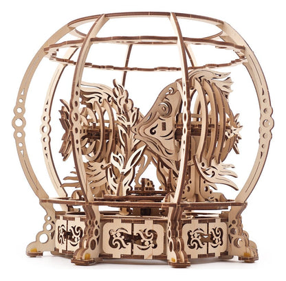 Ugears 3D-Holzpuzzle Mechanisches Aquarium Image 22