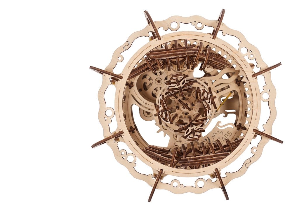 Ugears 3D-Holzpuzzle Mechanisches Aquarium Image 23