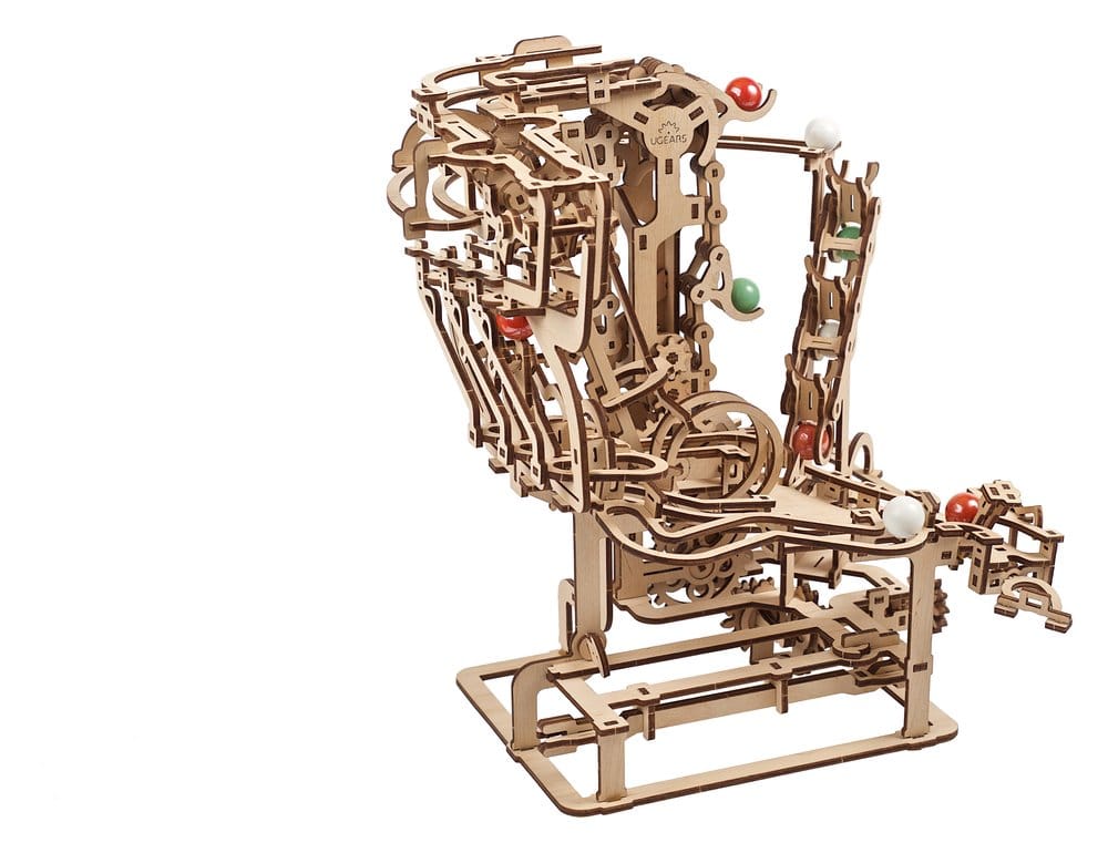 Ugears 3D-Holzpuzzle Murmel-Kettenbahn Image 7